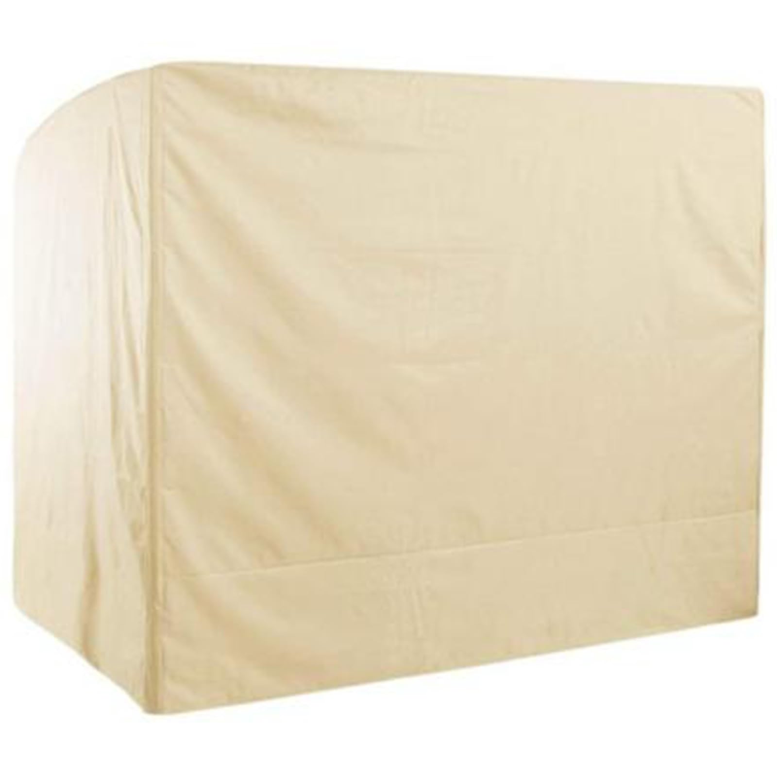 Housse de protection balancelle haut de gamme anti-UV beige très résistante 2/3 places