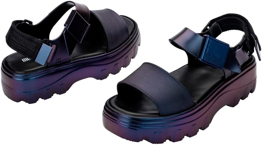 Melissa Kick Off Platform Sandals for Women - Super Soft and Flexible Vegan Chunky Platform Sandal with Adjustable Straps and Open Toe Design - Image 6