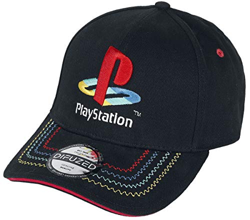 Preisvergleich Produktbild Trade Unisex Casquette Playstation - Retro Baseballkappe, Black, Taille Unique