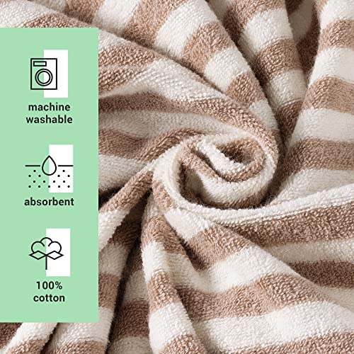 Image of Unisex Changing Robe - Swim Poncho - Terry Cotton Hooded Surf Towel Poncho for Beach Swimming - S /M L /XL