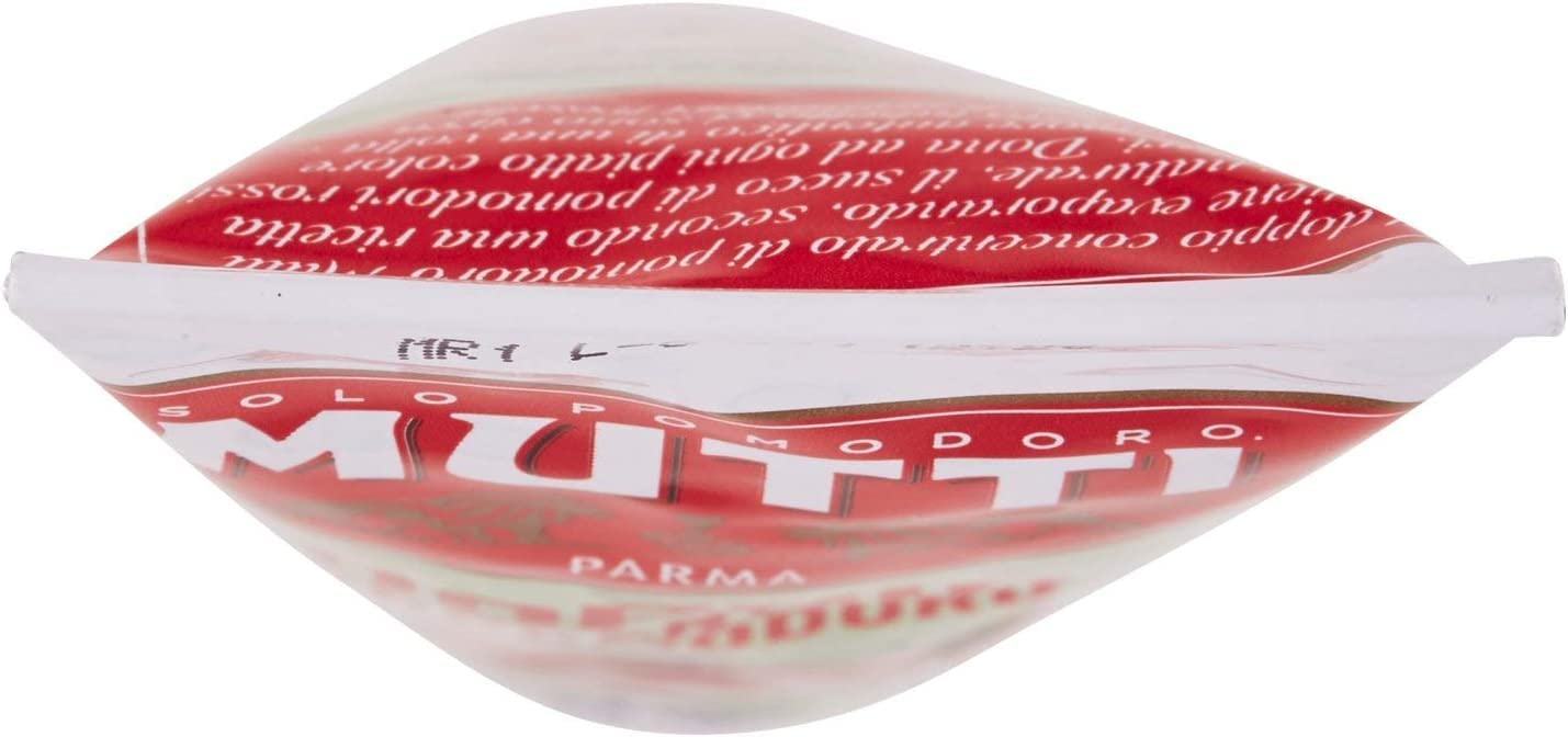Mutti Doppio Concentrato di Pomodoro, concentrado de tomate doble, 100% tomate italiano, tubo de 130 g + lata italiana gourmet Polpa di Pomodoro de 400 g