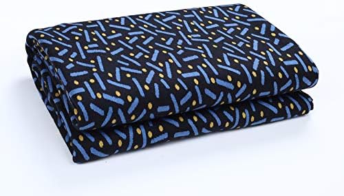 PuTian Soft Blanket Thick Warm Throw for Winter 100 Merino Wool Blankets Camping Emergency Blankets BlueCapsule 70by58