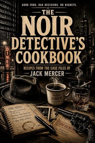 The Noir Detective's Cookbook: A Hardboiled Cookbook of Comfort Food, Cocktails, and Criminally Good Recipes (English Edition)