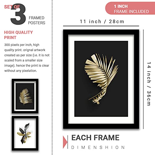 Image of kotart Aesthetic Modern Wall Decor Paintings with Frame for Home Decoration - Paintings for Living Room - Wall Paintings /Hangings (Art 1, 10x13 inch)