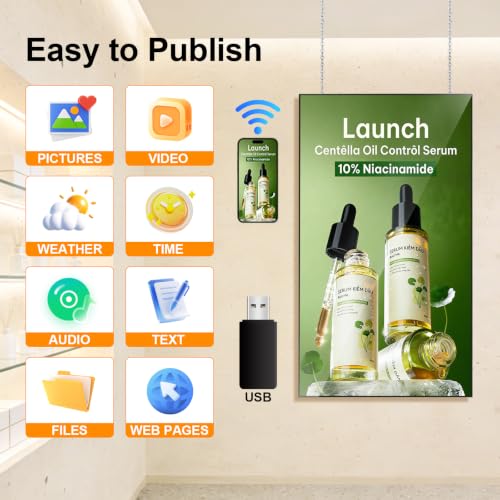 Image of 32inch Digital Signage, 2000 Nits High Brightness Advertising Display