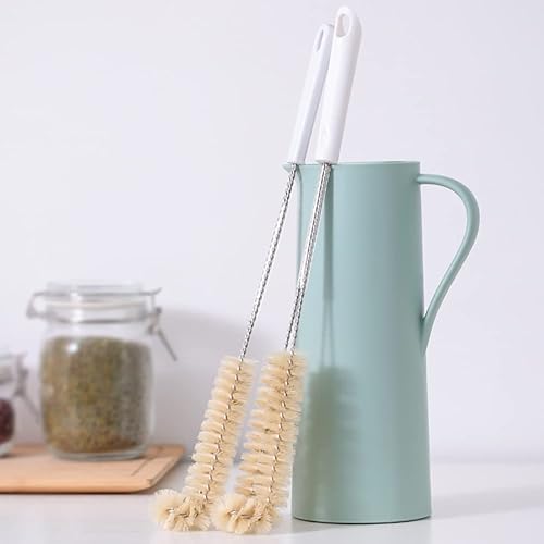 Miniatura 2 de GSHLLO Cepillos de limpieza de botellas de agua Cepillo limpiador de tazas largas Cepillo de lavado de botellas deportivas Cepillo de lavado