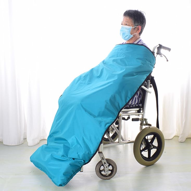 Manta Polar Resistente al Agua y acogedora para Silla de Ruedas, Forro Polar, Funda para Las piernas, Manta para Silla de Ruedas, Manta de Lana, Accesorios para Silla de Ruedas