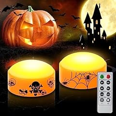Orange Pumpkin Lights - 2 Pack