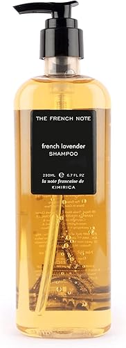 Admart Kimirica The French Note Champú de lavanda francesa hecho con extractos derivados naturalmente para todo tipo de cabello, 100% vegano, sin