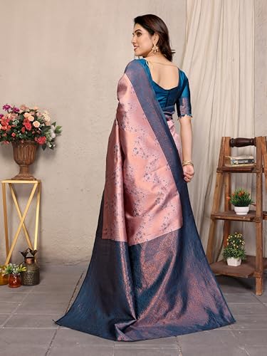 Image of Avantika Fashion Women's Kanjivaram Style Soft Silk Banarasi Sarees With Blouse Piece For Women