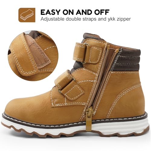 Boys Ankle Boots Kids Winter Walking Boots Shoes Boy Zipper Boot Hiking Boots4