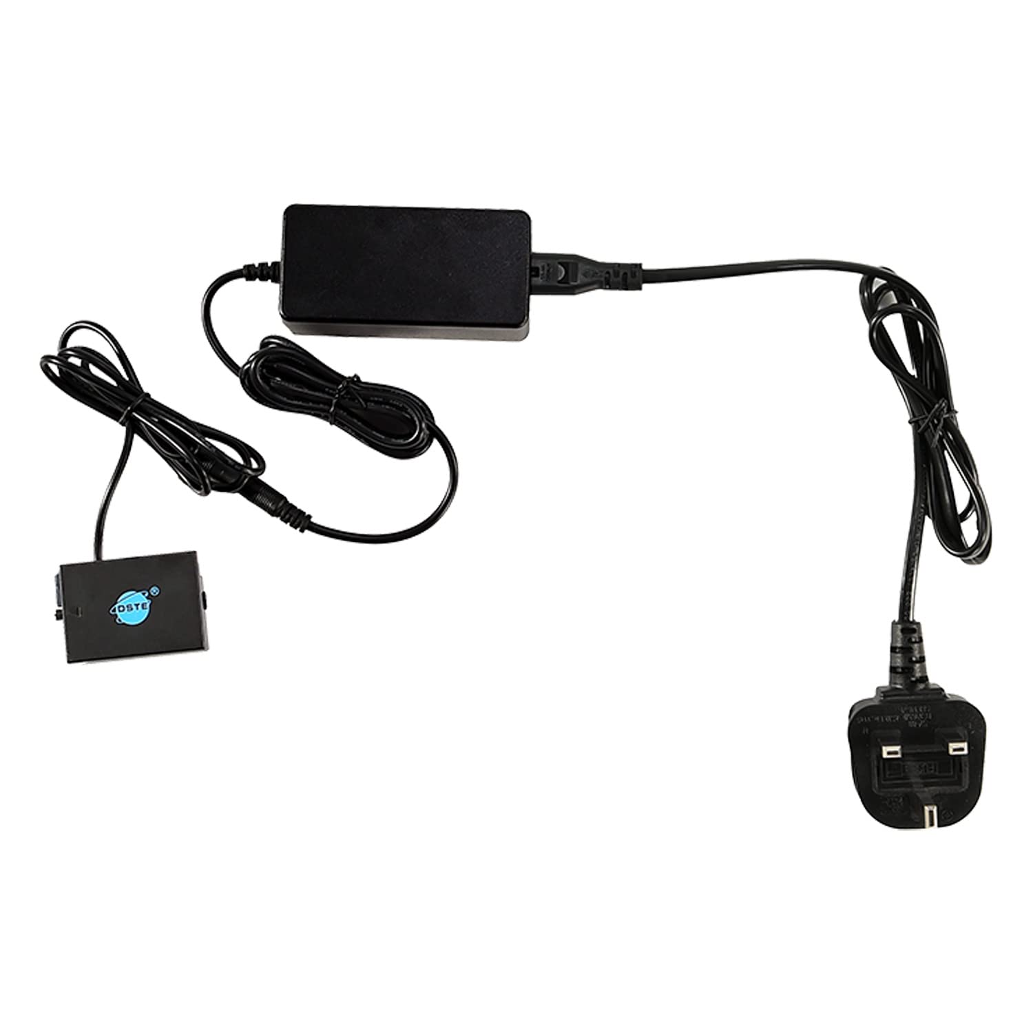 QIAO JIN LIN DSTE ACK-E8 AC Power Adapter LP-E8 Dummy Battery Kit Compatible for Canon EOS 550D,600D,650D,700D,Kiss X4,Kiss X5,Kiss X6i, Kiss X7i,Rebel T2i,T3i,T4i,T5i Digital Camera