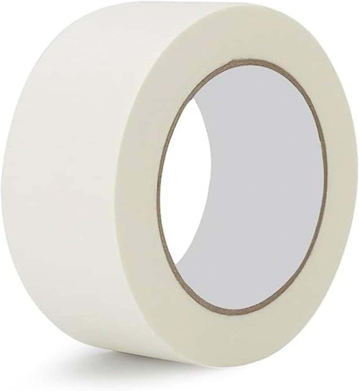 ECVV® Premium Masking Tape, 1 Roll 2 Inch X 20 Yards General Purpose Paper Tape For Painting, Labeling, Marking, Gardening, Packaging, Artworks, Schools, Office, Garage, Factory, Industrial Uses