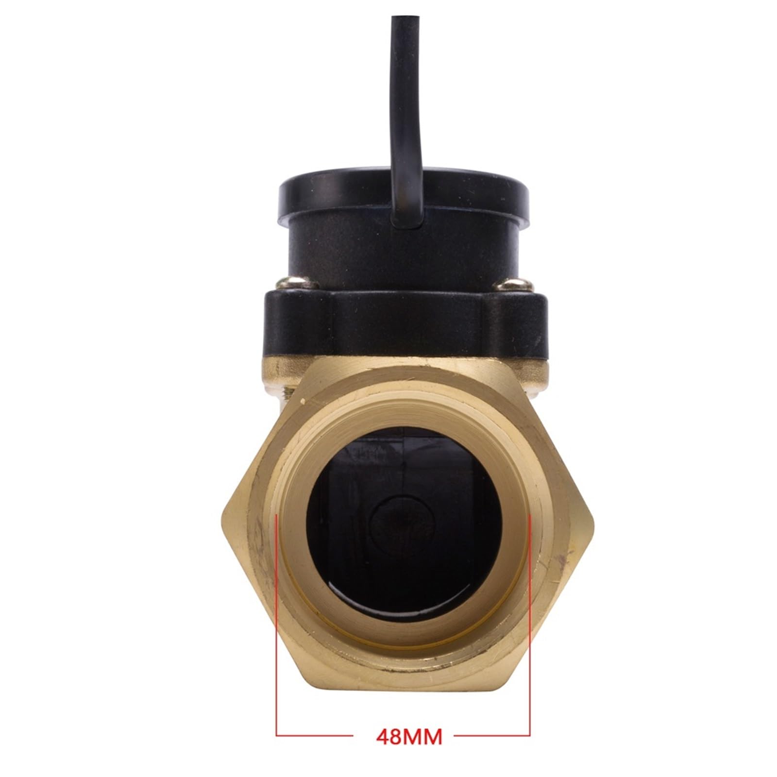 HT-802 pompa wodna 1,5 cala przełącznik przepływu cieczy Booster Solar Grzejnik magnetyczny Mosiądz Ciśnienie Automatyczny zawór sterujący Czujnik 220 V (HT-801 1,2 cala 220 V)