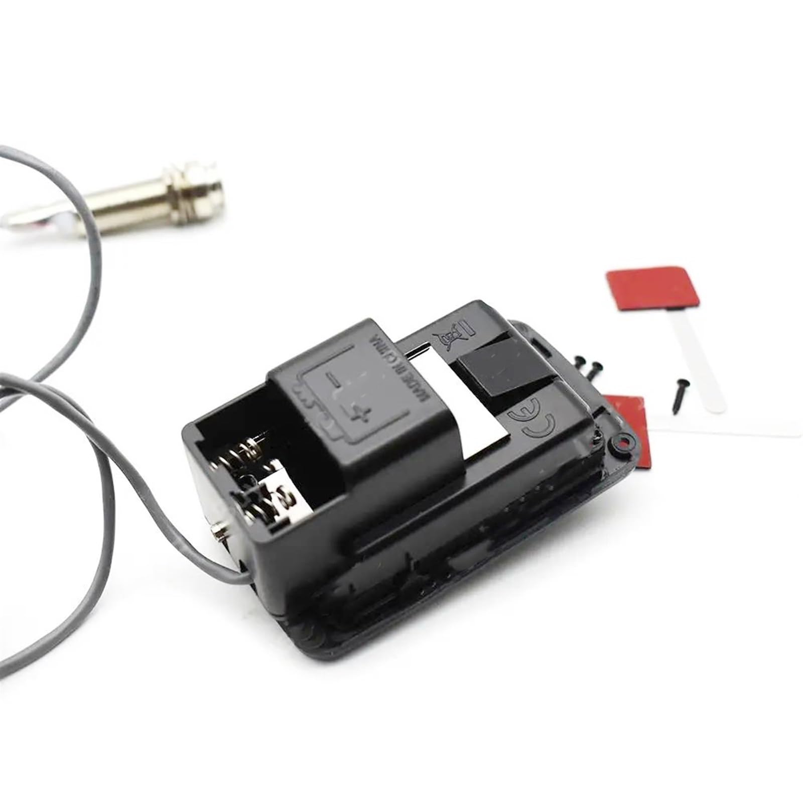 Pickup per strumenti ad arco Equalizzatore Preamplificatore Per Chitarra Acustica Pickup Piezoelettrico Equalizzatore A 3 Bande Con Notch/Fase/Frequenza Media