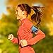 Gear Beast Running Armband Fits iPhone Xs Max / 8 Plus / 7 Plus | Galaxy S10+ & Cell Phones Up to 6.5 Inches. Sports Cell Phone Case, Waterproof, Reflective, Card Pocket, Elastic Strap for Comfort