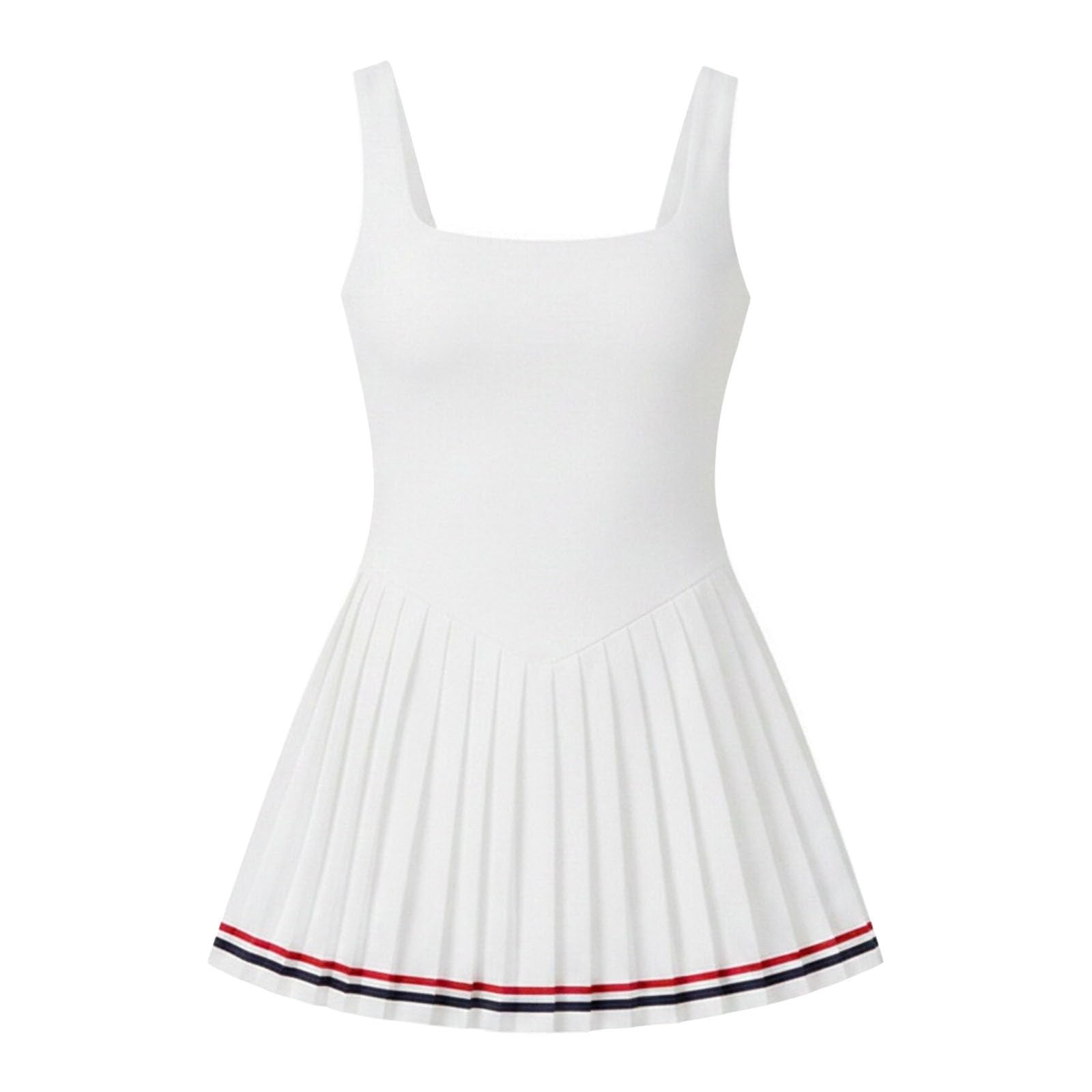Robe de Tennis athlétique élégante sans Manches, Respirante et Bien ajustée.