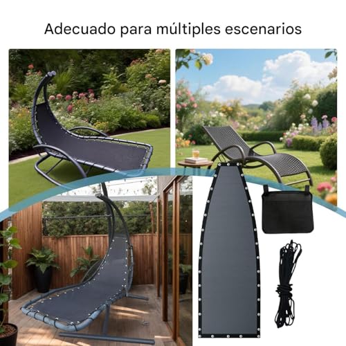 Tela de repuesto para hamaca de jardín cojín sustitutivo exterior 5
