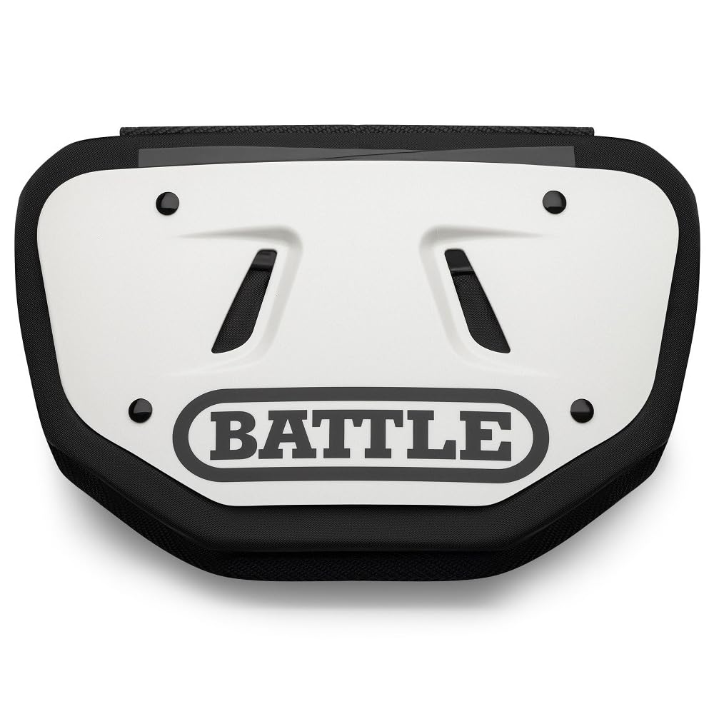 Battle Nightmare Plaque arrière de Football chromée pour Adulte