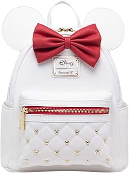 Loungefly ポルカ　ミニーちゃん　ブルー　ドット　リュック　バックパック Loungefly ポルカ ミニーちゃん ブルー ドット リュック バック