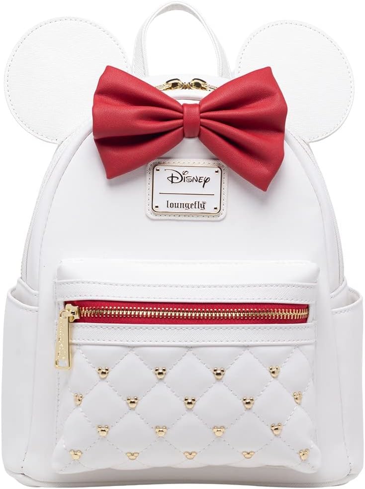 Disney The Minnie Mouse Classic Series Mini Backpack - The Sweetheart, Multicolor, One Size, Wdbk2834