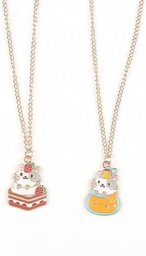 Miniatura 2 de Yukfhgt Dijes de animales, lindos dijes esmaltados para pasteles, gatos, perros, 20 piezas de aleación de animales de dibujos animados para hacer