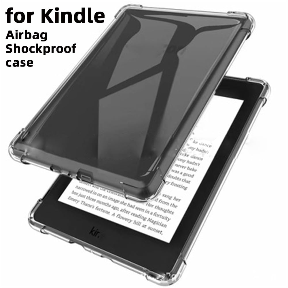 LilaLemon Case Cover for 6.8" Kindle Paperwhite 11th Generation 2021 Released, DIY Stickers Available and Corner Protection,Clear - Image 2