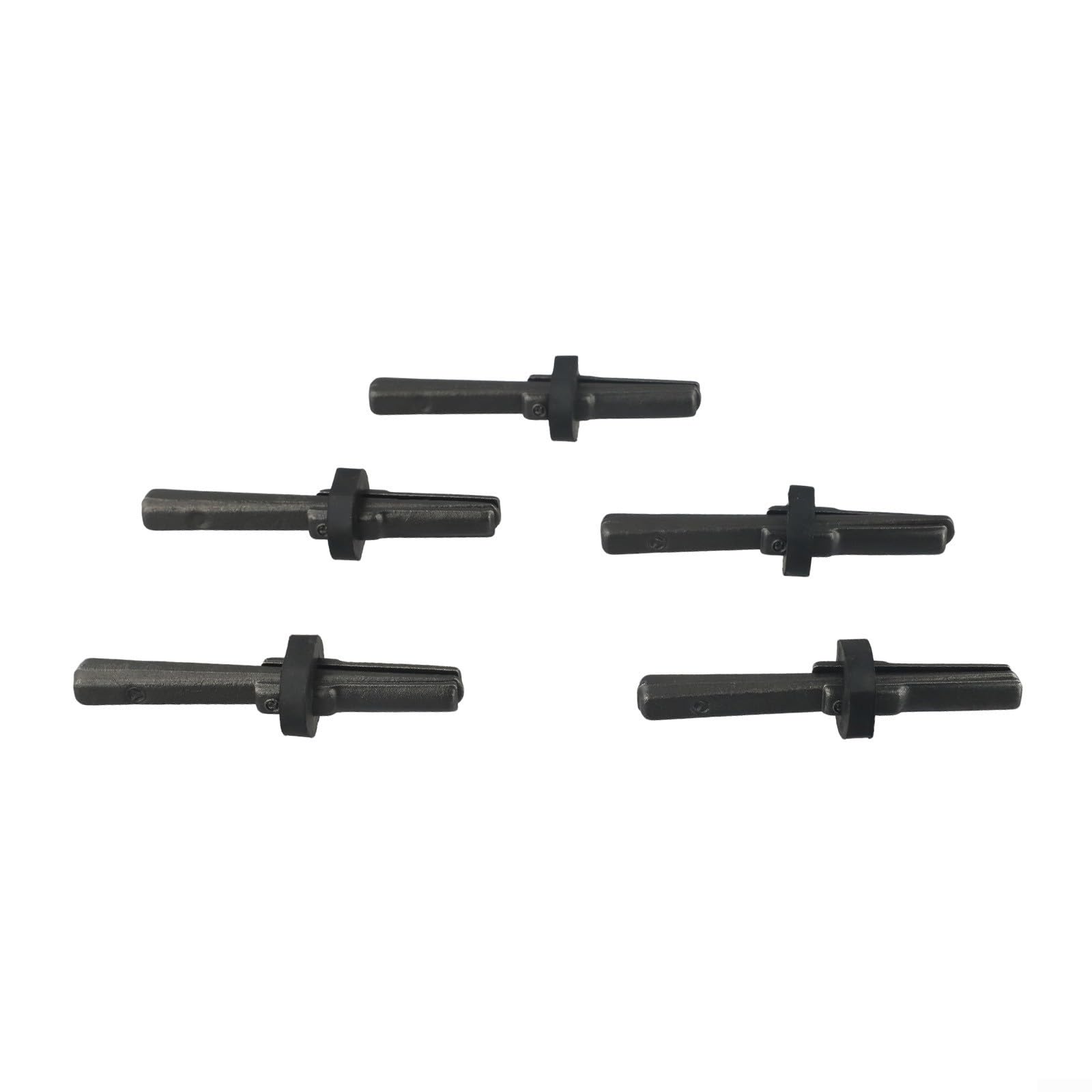 Juego de 5 piezas de piedra manual de 125 x 12 mm, cuñas de acero para dividir piedras duras, hormigón, mármol, granito