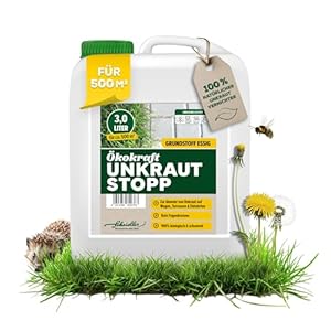 Scheidler Ökokraft Unkraut-Stopp Grundstoff Essig 3 Liter