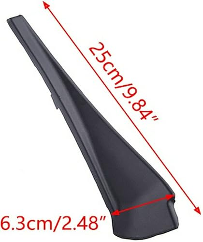 Miniatura 3 de Extensión de cubierta de guardabarros para limpiaparabrisas delantero lateral para Nissan Rogue 2014 2015 2016 2017 2018 2019 2020 Par izquierdo y