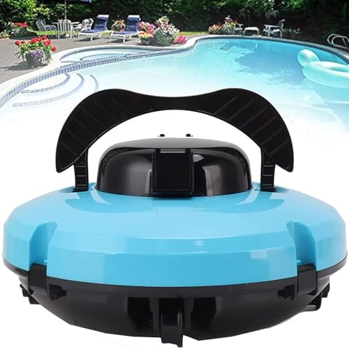 Ddzjtpp Robot Limpiafondos De Piscina Automático,Robot Inalámbrico Para Piscinas,Robot Inteligente Para Piscina,120 Minutos De Duración,Con Motores Duales Robot Para Piscina De Suelo,Blue Ddzjtpp Robot Limpiafondos De Piscina Automático,Robot Inalámbrico Para Piscinas,Robot Inteligente Para Piscina,120 Minutos De Duración,Con Motores Duales Robot Para Piscina De Suelo,Blue