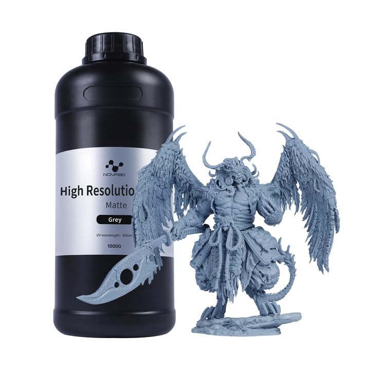 Resina SUNLU Per Stampanti 3D LCD - 405nm UV 1000g Nero Basso Restringimento - Foto 9