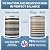 iSpring SF2S 15-Stage High Output Universal Shower Filter with Replaceable Cartridge, Better Skin, Softer Hair, and Stronger Nails, Chrome