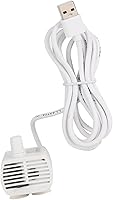 Vista 4 de Mini Submersible Water Pump for Fish Tanks Aquariums Pet Water Dispensers Compact USB Powered