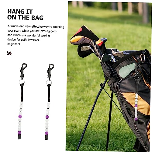 BESPORTBLE Contador de Puntos para Golf, 2 piezas, con Clip y Gancho para Cinturón o Bolso, para Exteriores miniatura 4