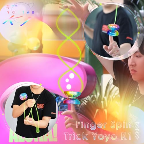 YOSTAR K1 Rainbow Color, Classic Responsive Yoyo Easy to Play - Image 2
