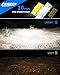 FAHREN H11/H9/H8 Light Bulb, 46000LM Super Brighter, 6500K Cool White H11 Off Road Light or Fog Light Bulbs, CANbus Ready, Pack of 2