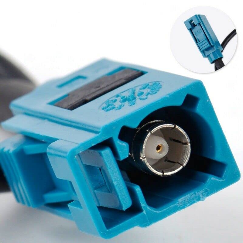 Car Radio New Fakra to RCA Reversing AV-in Camera Video Connection RCA Cable Parking Adapter Plug image 2
