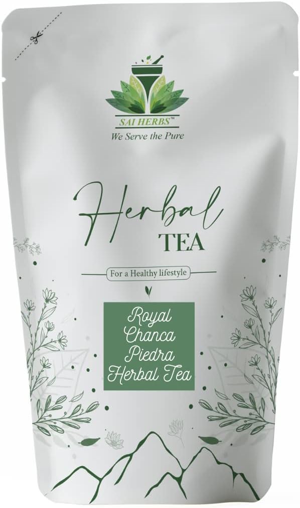 SAI HERBS Royal Chanca Piedra Herbal Tea - Good For Skin - Luxury Tea - Pure & Natural (250 Grams)