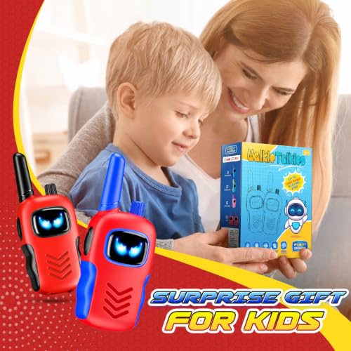Miniatura 7 de Toyokid Walkie Talkie Niños, Juguetes Niños 3 4 6 7 8 9 10 Años Regalo Niño 3-12 Años Juegos Niños 3-12 Años Walkie-Talkie Juguetes Exterior Para Niños Jardin Regalos Para Niños De 3-10 Años