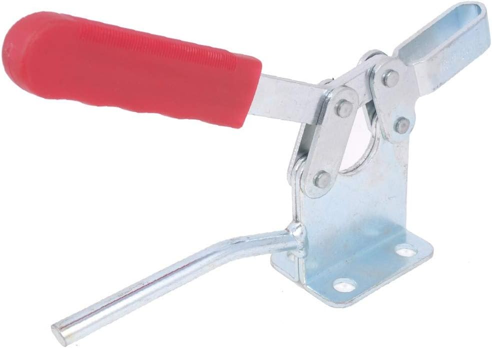 New Lon0167 Flange Base Featured 400Kg 882Lb Quickly reliable efficacy Holding Release Vertical Push Pull Type Toggle Clamp BRH 220WH(id:d08 e0 11 b7a)