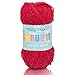 Mary Maxim Scrub it Yarn, Cranberry