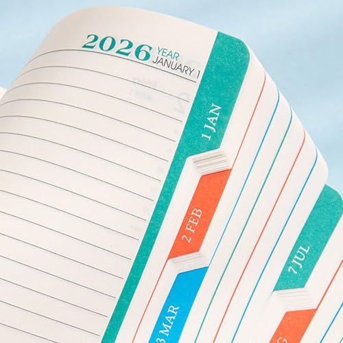 Agenda diaria 2026 agenda A5 para citas organizacion de mujeres y hombres 7