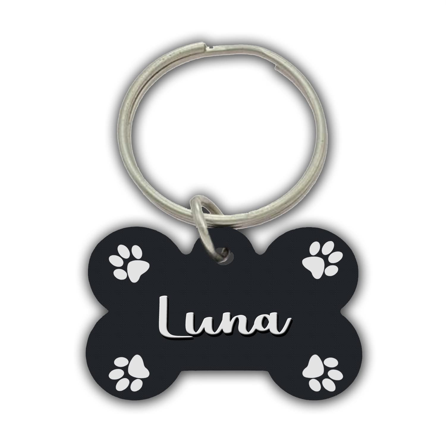 AWANI TRENDS Luna Pets Name/Identity Tag Bone Shape Tag for Dogs and Cats , Dog ID tag -ATPET02059 (B0B2P65HF5) Amazon Price History, Amazon Price Tracker