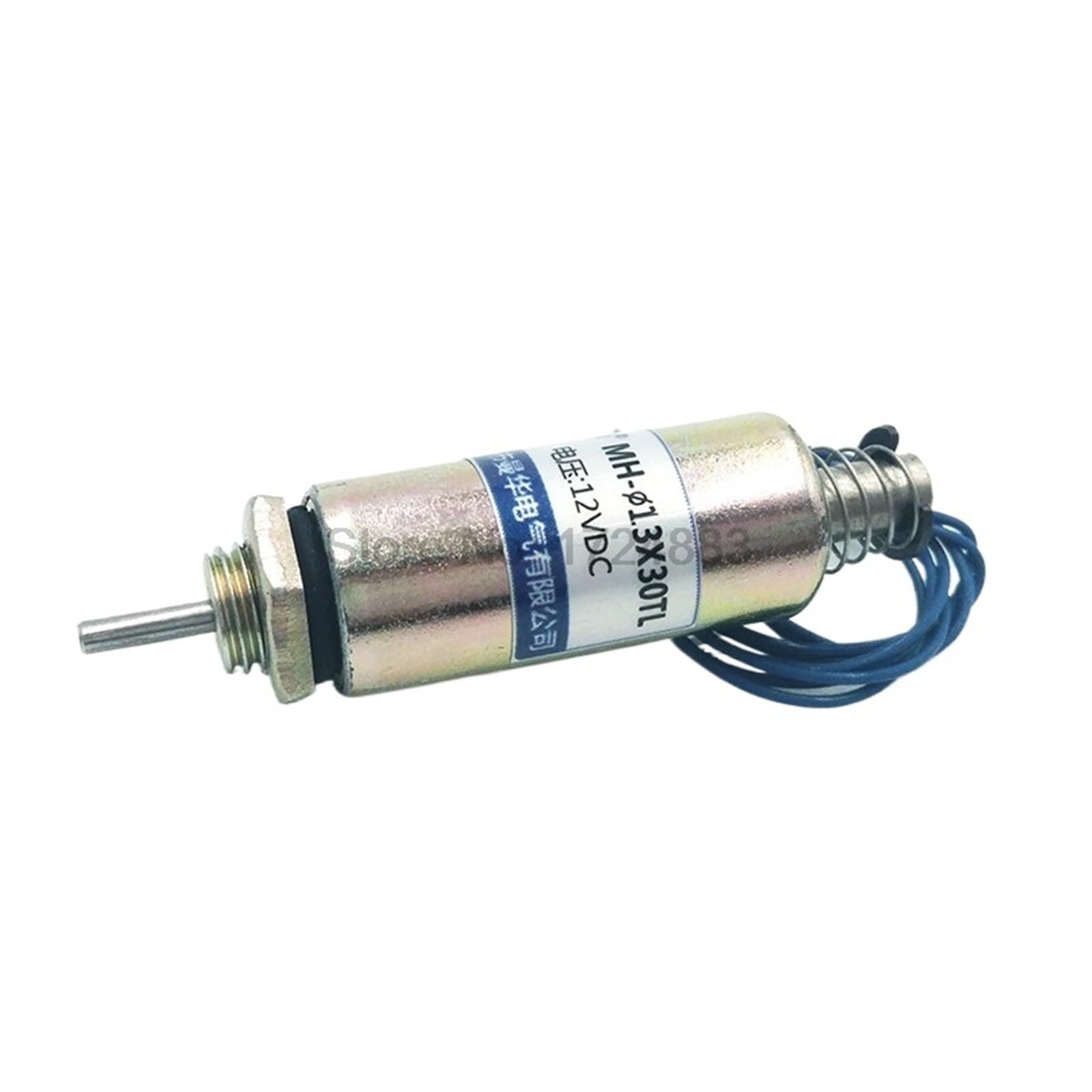 Solenoid valve 13X30TL push-pull électroaimant tubulaire DC 12V course 5mm