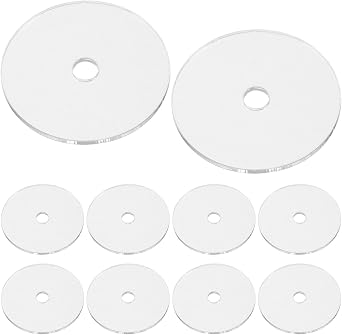 Holibanna 20pcs Blank Cd Keychain Charm Mini Record Disc Pendant for Diy Crafts Retro Music Album Charm Keychain Blanks for Vinyl Backpack Pendant Bag Accessories