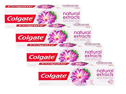 Preisvergleich Produktbild Colgate Naturals Extracts Lotusblüte 4 Behälter à 75 ml gesamt: 300 ml