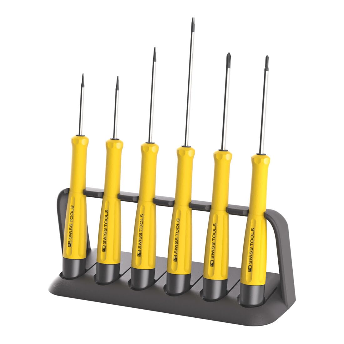 Pb Swiss Tools Workshop Screwdriver Assortment Esd, Slotted And Phillips, 6 Piece