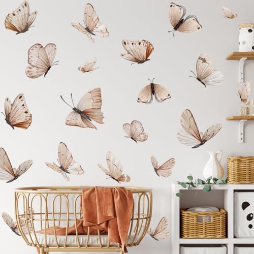 Vinilos decorativos Boho Butterfly para pared miniatura 1