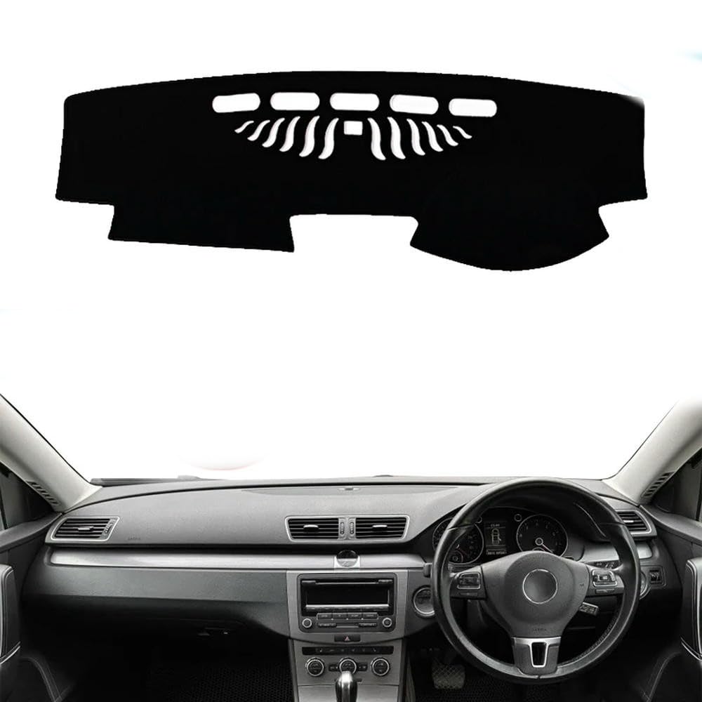 Capa alfombra para salpicadero de coche VW Passat B7 protector solar interior 6
